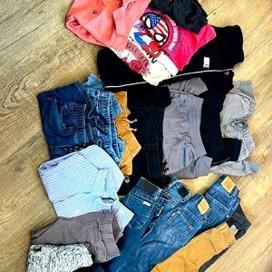 Mixed 3t/4t bundle of boys clothes
